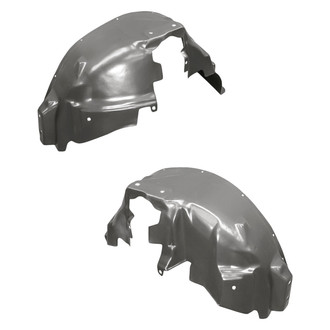 Replacement - Rear Driver and Passenger Side Quarter Panel Splash Shield Set (Standard Line)