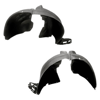 Replacement - Front Driver and Passenger Side Fender Liner Set (CAPA Certified)