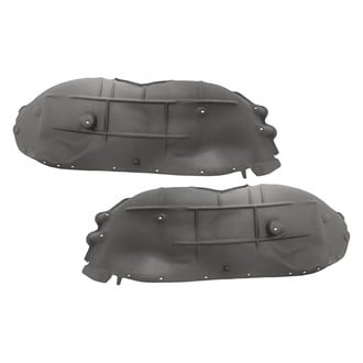 Replacement - Front Driver and Passenger Side Fender Liner Set (CAPA Certified)