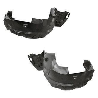 Replacement - Front Driver and Passenger Side Fender Liner Set (CAPA Certified)