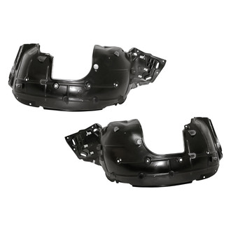 Replacement - Front Driver and Passenger Side Fender Liner Set (CAPA Certified)
