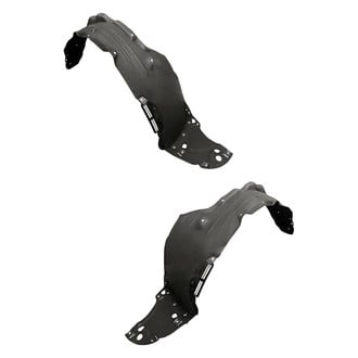 Replacement - Front Driver and Passenger Side Fender Liner Set (CAPA Certified)