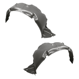Replacement - Front Driver and Passenger Side Fender Liner Set (Standard Line)