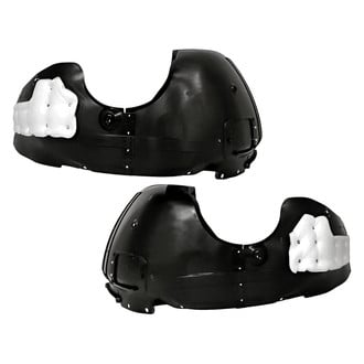 Replacement - Front Driver and Passenger Side Fender Liner Set (CAPA Certified)