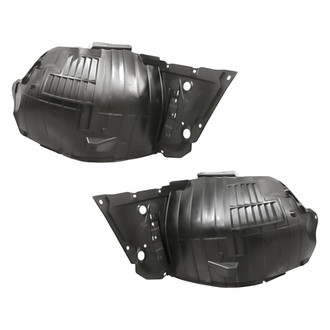 Replacement - Front Forward Driver and Passenger Side Fender Liner Set (Standard Line)