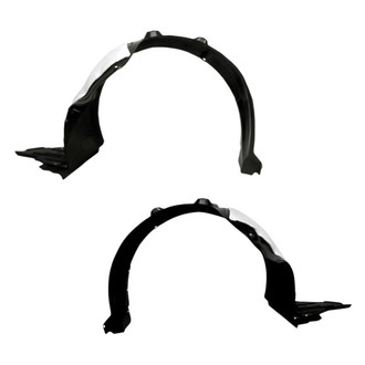 Replacement - Front Driver and Passenger Side Fender Liner Set (CAPA Certified)