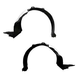 Replacement - Front Driver and Passenger Side Fender Liner Set (Standard Line)