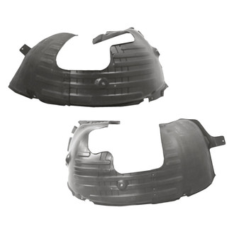 Replacement - Front Driver and Passenger Side Fender Liner Set (Standard Line)