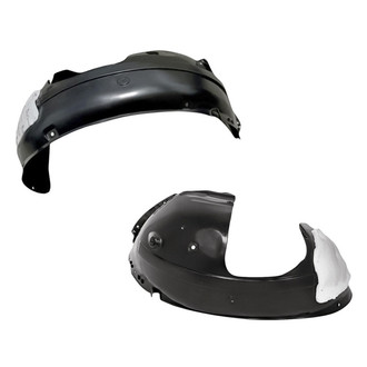 Replacement - Front Driver and Passenger Side Fender Liner Set (Standard Line)