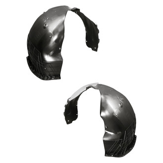 Replacement - Front Driver and Passenger Side Fender Liner Set (CAPA Certified)