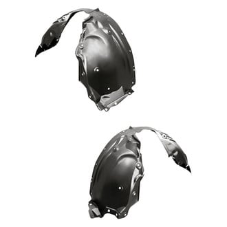 Replacement - Front Driver and Passenger Side Fender Liner Set (CAPA Certified)