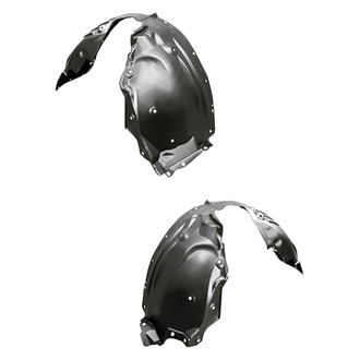 Replacement - Front Driver and Passenger Side Fender Liner Set (Standard Line)