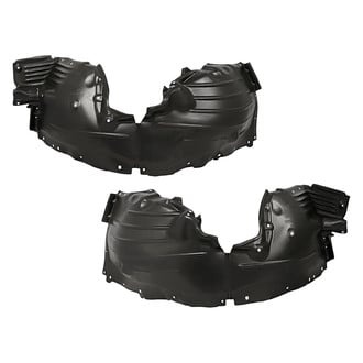 Replacement - Front Driver and Passenger Side Fender Liner Set (CAPA Certified)
