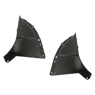 Replacement - Front Driver and Passenger Side Fender Splash Shield Set (Standard Line)