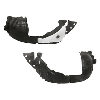 Replacement - Front Driver and Passenger Side Fender Liner Set (CAPA Certified)