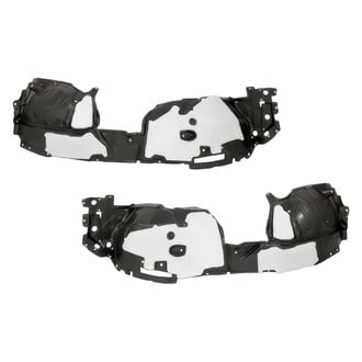 Replacement - Front Driver and Passenger Side Fender Liner Set (CAPA Certified)