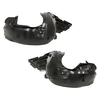 Replacement - Front Driver and Passenger Side Fender Liner Set (CAPA Certified)