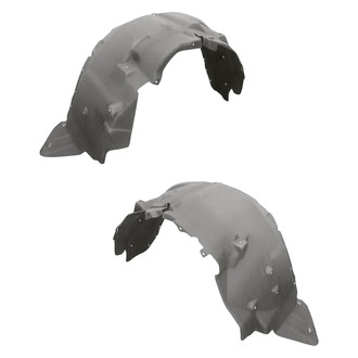Replacement - Front Driver and Passenger Side Fender Liner Set (CAPA Certified)
