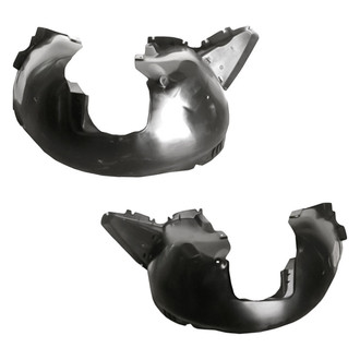 Replacement - Front Driver and Passenger Side Fender Liner Set (CAPA Certified)