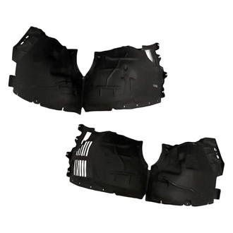 Replacement - Front Driver and Passenger Side Fender Liner Set (Standard Line)
