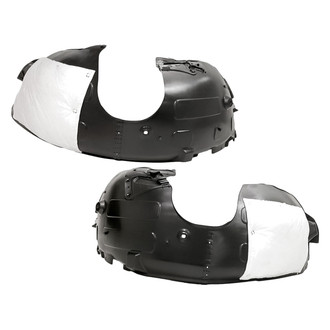 Replacement - Front Driver and Passenger Side Fender Liner Set (CAPA Certified)