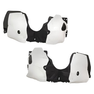 Replacement - Front Driver and Passenger Side Fender Liner Set (Standard Line)
