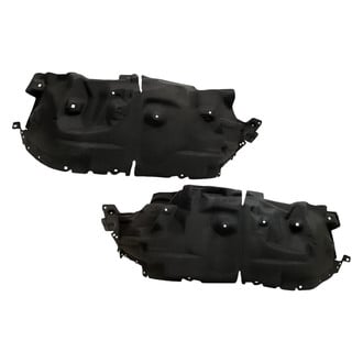 Replacement - Front Driver and Passenger Side Fender Liner Set (CAPA Certified)