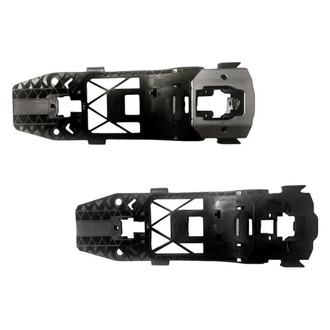 Replacement - Front Driver and Passenger Side Exterior Door Handle Carrier Set (Standard Line)