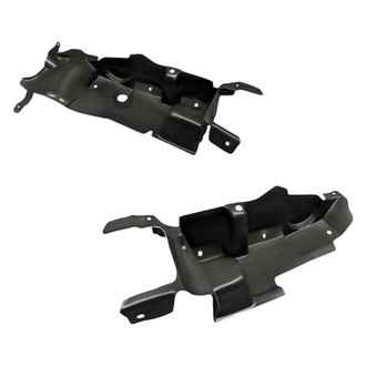 Replacement - Front Driver and Passenger Side Fender Splash Shield Set (Standard Line)