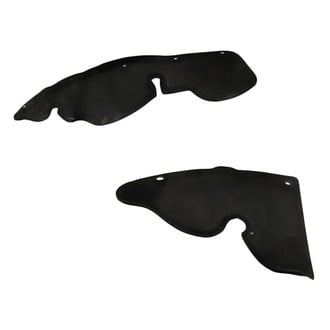 Replacement - Front Driver and Passenger Side Fender Splash Shield Set (Standard Line)
