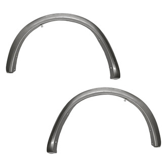Replacement - Front Driver and Passenger Side Fender Flare Set (Standard Line)