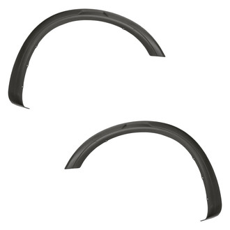 Replacement - Front Driver and Passenger Side Fender Flare Set (Standard Line)
