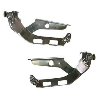 Replacement - Driver and Passenger Side Hood Hinge Set (Standard Line)