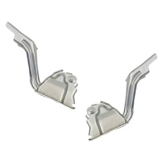 Replacement - Driver and Passenger Side Hood Hinge Set (Standard Line)
