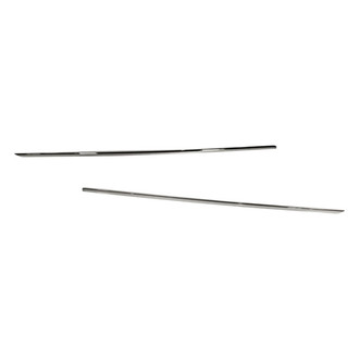 Replacement - Rear Driver and Passenger Side Door Molding Set (Standard Line)