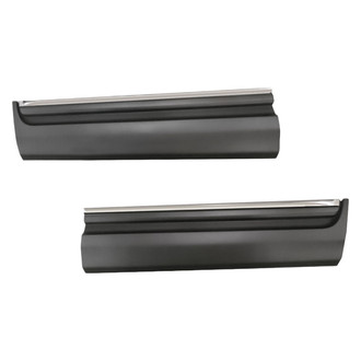 Replacement - Front Driver and Passenger Side Door Molding Set (Standard Line)