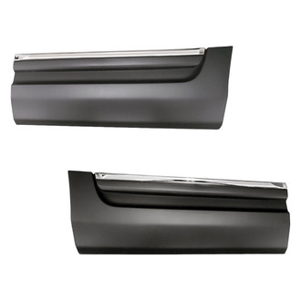 Replacement - Rear Driver and Passenger Side Door Molding Set (Standard Line)