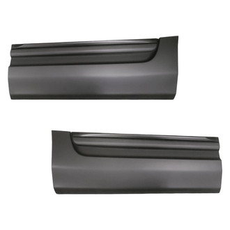 Replacement - Rear Driver and Passenger Side Door Molding Set (Standard Line)