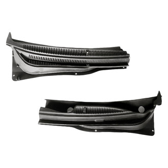 Replacement - Driver and Passenger Side Cowl Grille Panel Set (Standard Line)