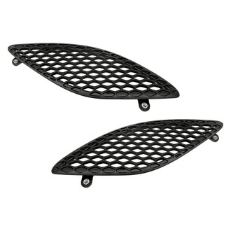 Replacement - Driver and Passenger Side Hood Scoop Grille Insert Set (Standard Line)