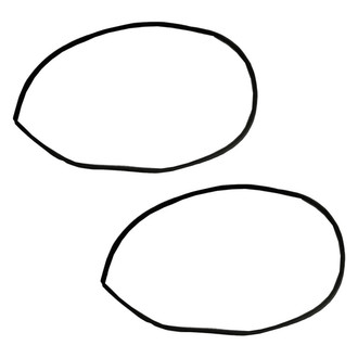 Replacement - Front Driver and Passenger Side Door Seal Set (Standard Line)