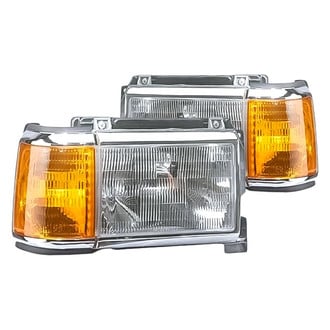 Replacement - Driver and Passenger Side Headlight Set (Standard Line)
