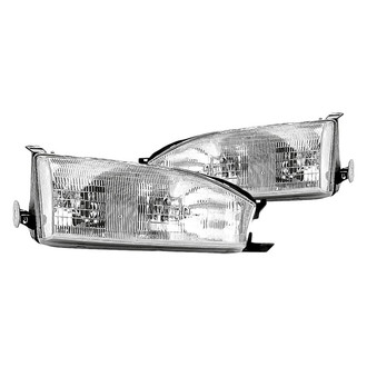 Replacement - Driver and Passenger Side Headlight Set (Standard Line)