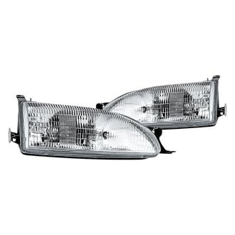 Replacement - Driver and Passenger Side Headlight Set (Standard Line)