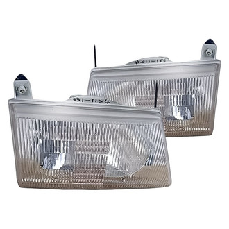Replacement - Driver and Passenger Side Headlight Set (CAPA Certified)