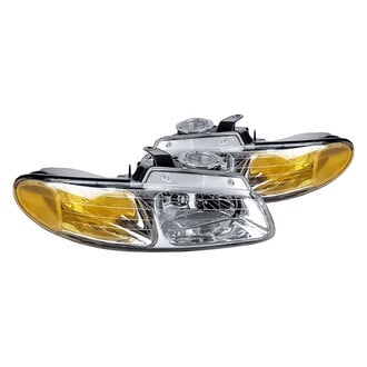 Replacement - Driver and Passenger Side Headlight Set (Standard Line)