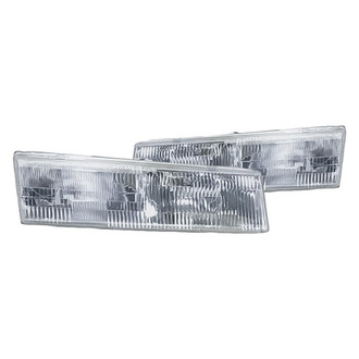 Replacement - Driver and Passenger Side Headlight Set (Standard Line)