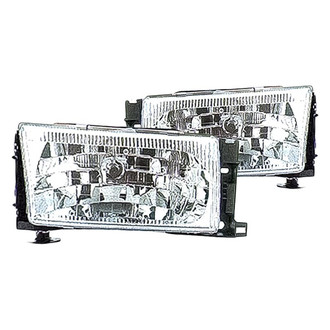 Replacement - Driver and Passenger Side Headlight Set (Standard Line)