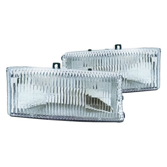 Replacement - Driver and Passenger Side Headlight Set (CAPA Certified)