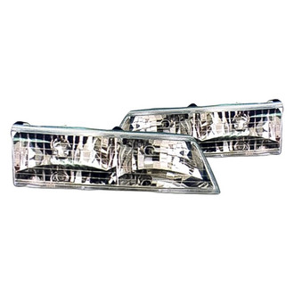 Replacement - Driver and Passenger Side Headlight Set (Standard Line)